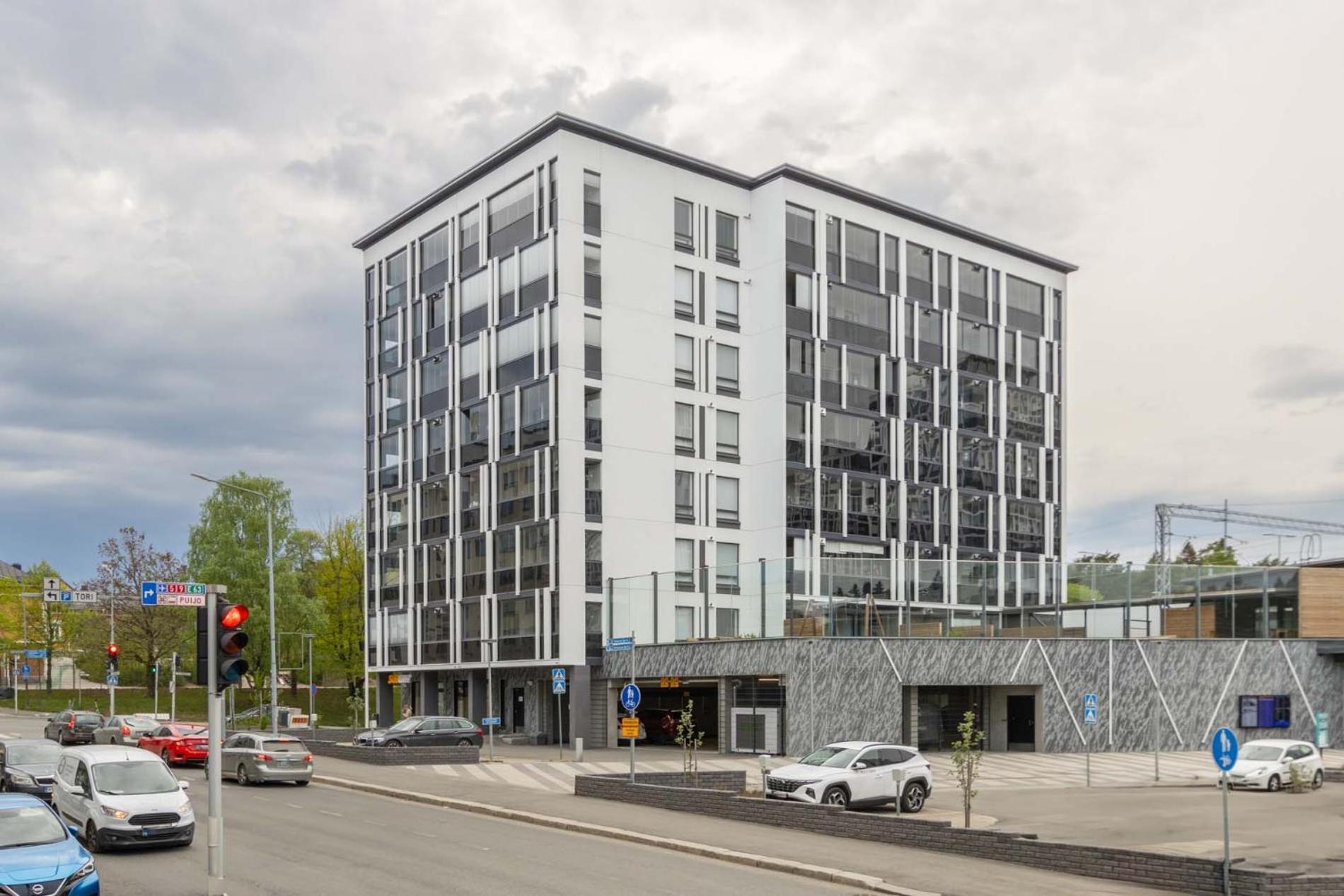 New Studio Apartment With Free Parking Kuopio Dış mekan fotoğraf